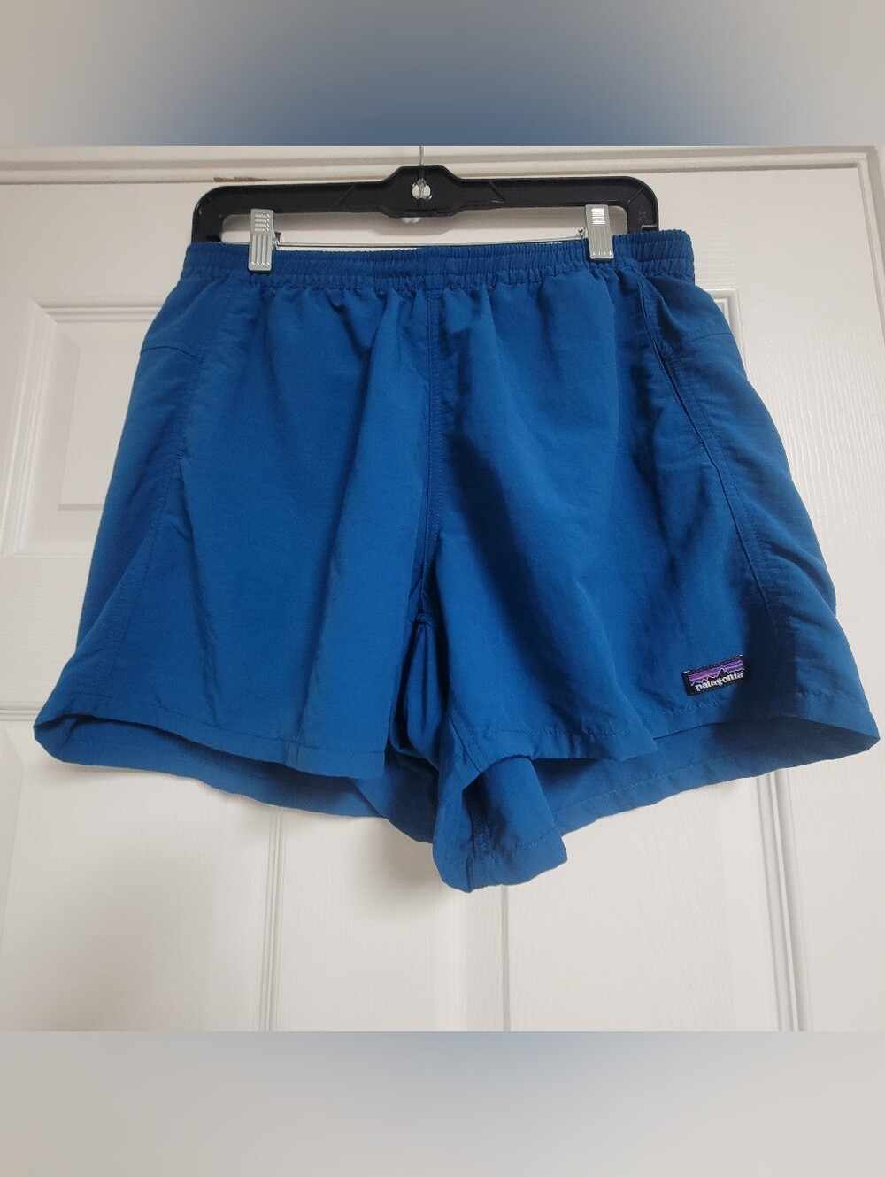 Patagonia Baggie Women's Royal Blue Athletic Shorts Size Medium.